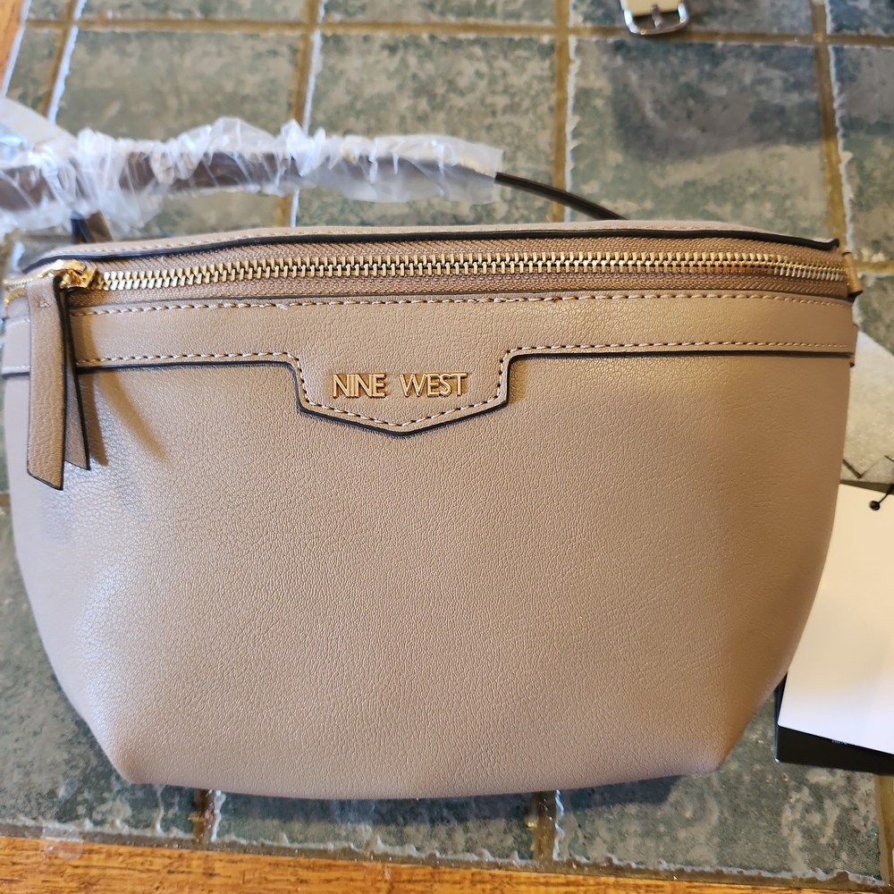Nine West Beige Crossbody Bag